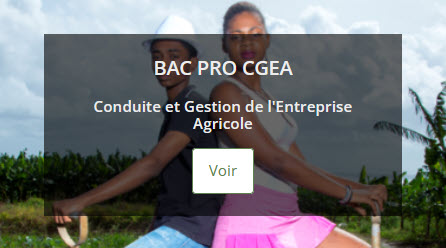 Bac Pro CGEA 